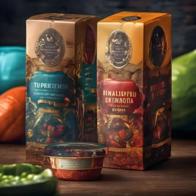 Spice Packaging Box